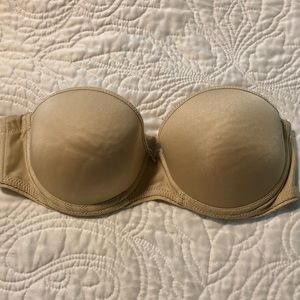 Chantelle Strapless Bra 32b Nude